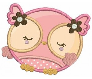 Stickdatei Sweet Eulchen Lady